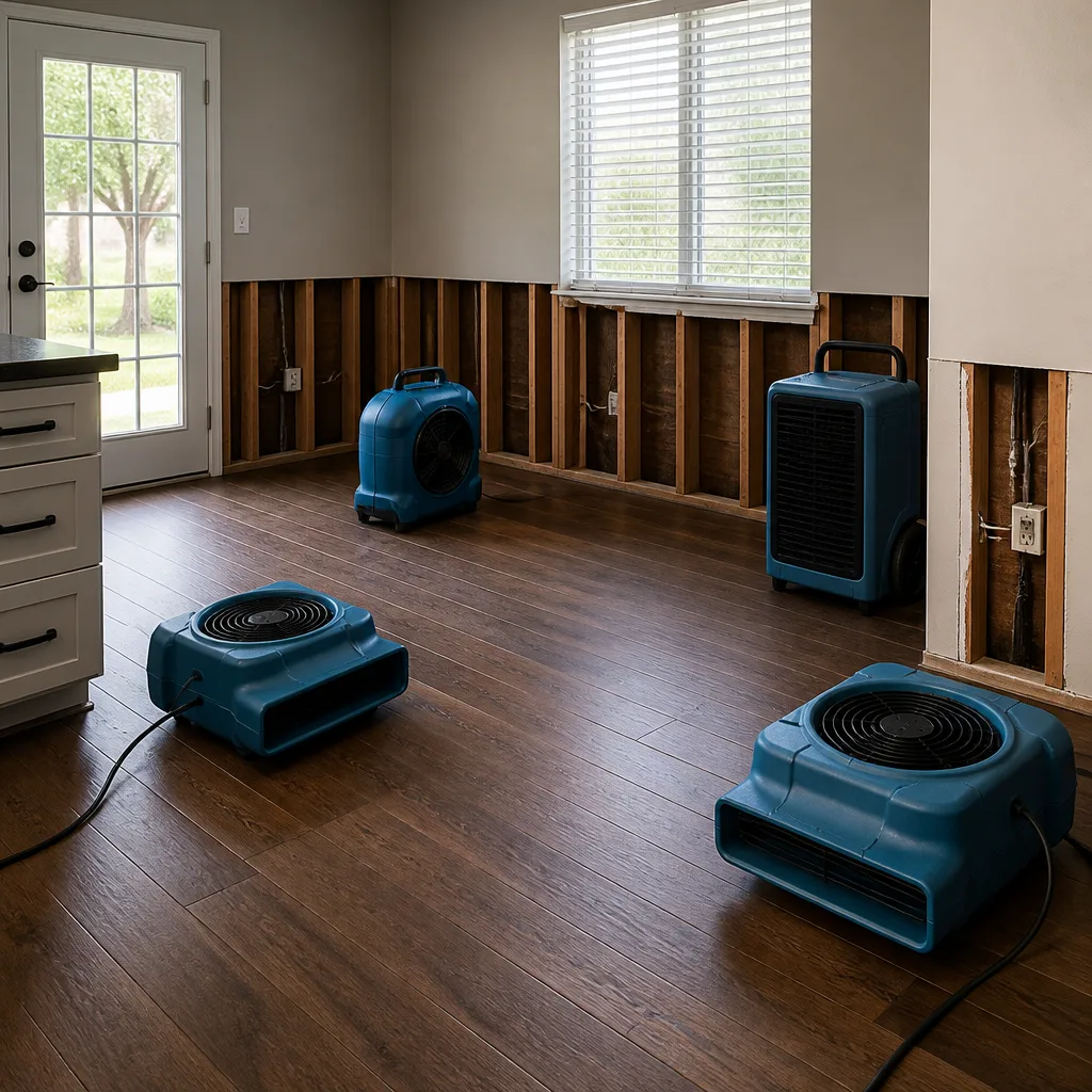 Water damage drying